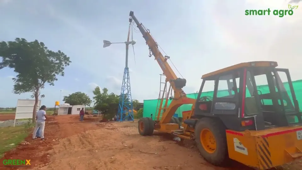 Wind Energy for Sustainable Power at GreenX Farm
